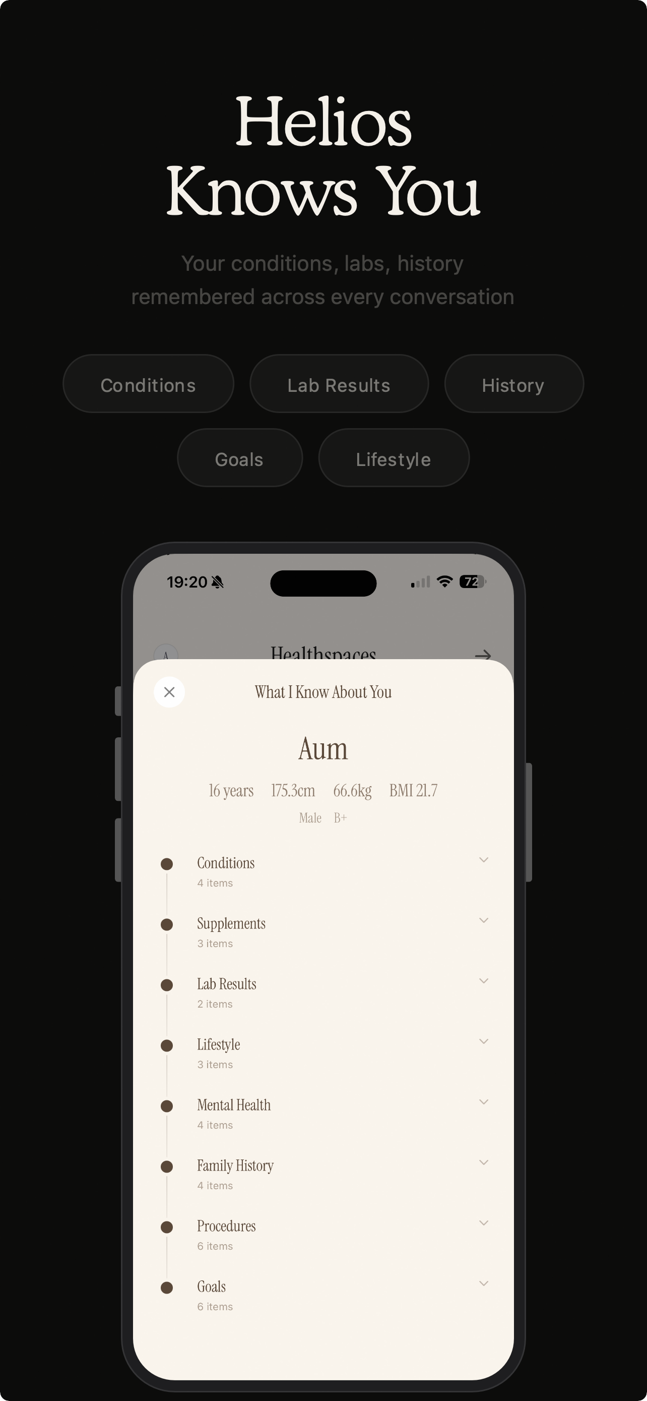 Memory profile